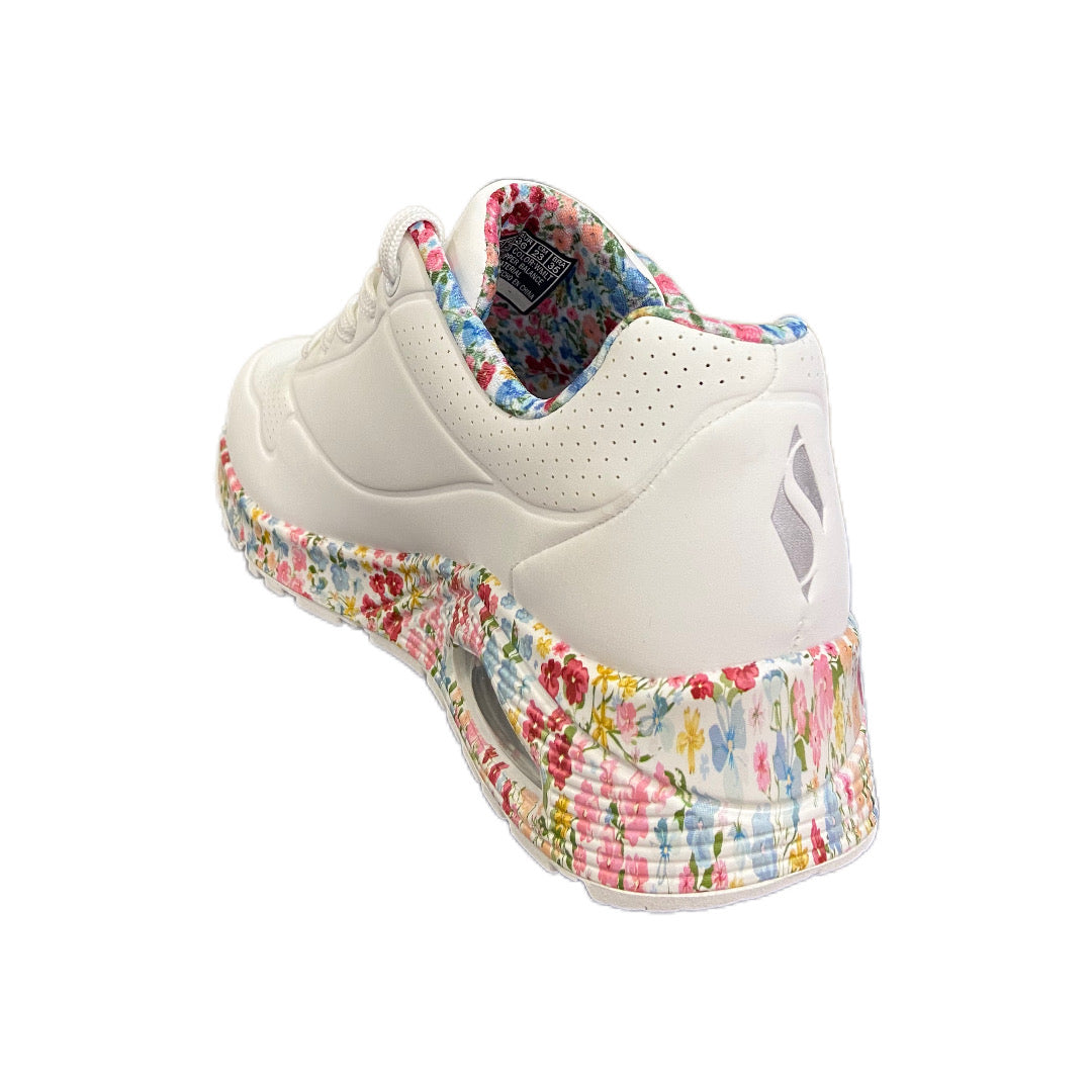 Skechers Uno- MAJESTIC GARDEN ( 155583- white/multicolor )